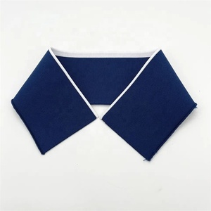 Custom 97% Polyester 3% Spandex Polyester Flat Knitting Solid Color T Shirt Rib Collar <strong>Cuff</strong> - Product Image 4