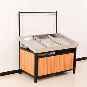 Magasin de supermarché Présentoirs <span class=keywords><strong>en</strong></span> métal gondole rayonnage fruits palettes <span class=keywords><strong>livre</strong></span> vin légumes étagères - Product Image 4