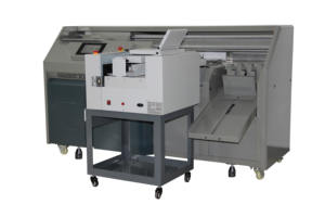 SIGO marque G470 Machine à relier automatique à colle pour reliure de livres avec empileur de livres - Product Image 2