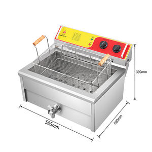 Beste Prijs Commerciële Friteuse Elektrische Chips Friteuse Friteuse Voor Thuis En Restaurants Hotels En Voedingswinkels Nieuwe En Gebruikte Staat - Product Image 2