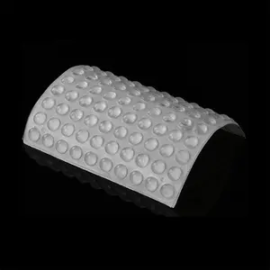 Tampon de porte de placard en Silicone, accessoire adhésif pour pédicure, pare-choc de pied