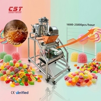 Nouvelle machine de dépose manuelle de chocolat et de bonbons gélifiés en acier, avec trémie de 12 L, pour la fabrication de bonbons, unité compacte de table