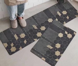 Thiết Kế Mới Không Trượt Có Thể Giặt Thấm Nhà Bếp Thảm Diatom Bùn Nhà Bếp Runner Thảm Thảm Sàn Phòng Giặt ủi Hành Lang Thảm Và Thảm - Product Image 2