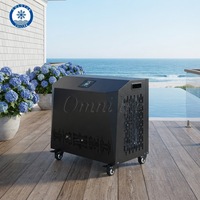 Système de refroidissement automatique Omni Luxury Home Spa Wellness, haute qualité, usage résidentiel, refroidisseur de bain de glace à air, pompe à moteur