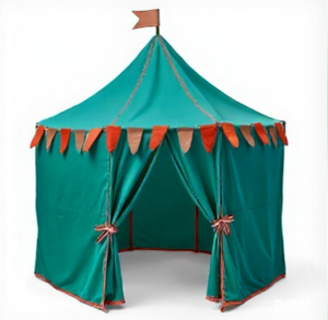 Tente de jeu pliable en forme de <span class=keywords><strong>château</strong></span> pour enfants, tente de jeu portable, cadeau unisexe pour enfants - Product Image 2