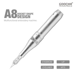 Goochie A8 Rotary Digital PMU Micropigmentación Máquina de maquillaje permanente Máquina de tatuaje - Product Image 4