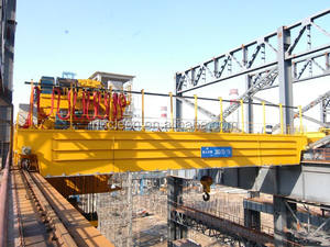 رافعة علوية ذات عارضة مزدوجة QD مع خطاف إضافي، الرافعة الرئيسية 20 طن / الرافعة الإضافية 5 طن - Product Image 4