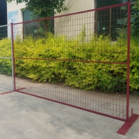 Grille de clôture temporaire pour chantier de construction extérieur 6x10 pieds, cadre en fer galvanisé, écologique, imperméable, durable, traité thermiquement
