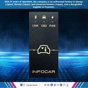 แผงซ้อนทับพร้อมสลักเลเซอร์และพิมพ์<span class=keywords><strong>สัญลักษณ์</strong></span>จอแสดงผลแบบยืดหยุ่นสำหรับวงจรรวม - Product Image 4