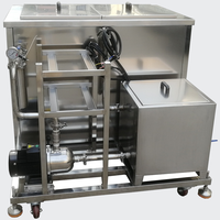 Machine de nettoyage ultrasonique industrielle automatique CANDOSONIC 560L pour voitures avec système de filtration et fonction de chauffage