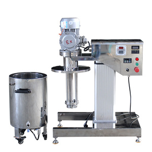 Ex-preuve Homogénéisateur Mélangeur Émulsifiant Chauffable Émulsifiant Machine 10L 20L Réservoir Laboratoire Électrique Ascenseur Émulsifiant - Product Image 2