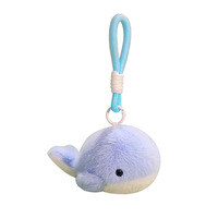 Porte-clés Uyeah pour sac à dos, souvenir d'aquarium, cadeau unisexe, série d'animaux marins simulés, pendentif en peluche Kawaii