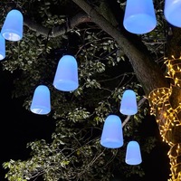 LED Wald Atem licht Lampe für Straßen bäume dekorieren 5W 220V Outdoor Garten Landschaft RGBW bunte Meteorsc hauer Regen lichter