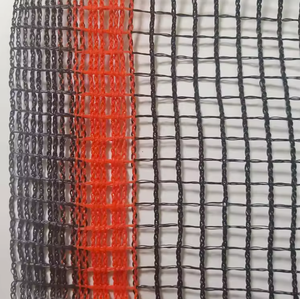 Nhà máy bán HDPE chống cháy mảnh vỡ Net UV bảo vệ màu Đỏ xây dựng an toàn lưới cho USA đánh dấu - Product Image 2