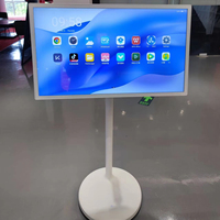 Tablette de réservation intelligente d'hôtel interactif Streaming en direct Grande tablette tactile Incell de 27 32 pouces avec support Android 13 signalisation numérique