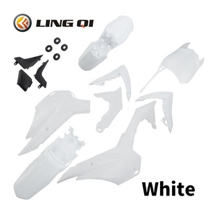 LING <span class=keywords><strong>QI</strong></span> CRF110 Kits de carénage en plastique, Pit Dirt Motor Trail Bike Garde-boue pour SKY-125cc pour enfants <span class=keywords><strong>Mini</strong></span> Dirt Bike - Product Image 3