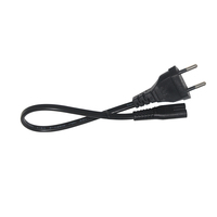 Câble d'extension 1,5 m CA 7A 250V 10m avec connecteur C7 femelle mâle Schuko Euro ICE VDE, assemblage et réassemblage 3 broches IEC C7