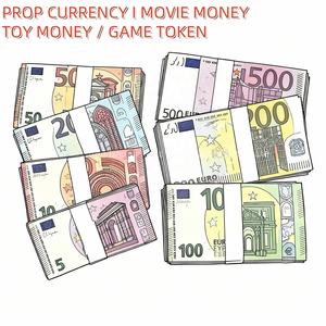 Yüksek Kaliteli Euro Banknotları 1 2 5 10 20 50 100 200 500 Euro Yeni Yıl, Paskalya, Diwali, Cadılar Bayramı, Düğün için Yenilikçi Sahte Para - Product Image 5