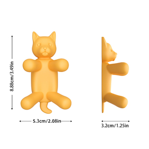 Handmade Silicone Sponge <b>Rack</b> in Bear Shape Carto - Product Image 4