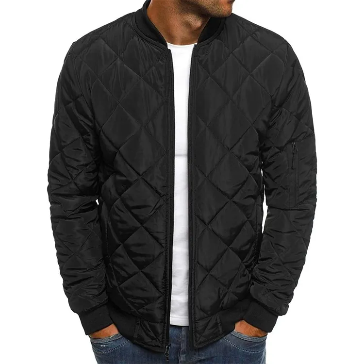 Xianghong CONMR premium stylish flight pilot urban classic bomber jacket with ribbed collar hem and sleeve cuff