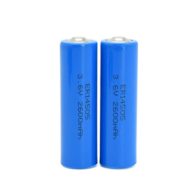 Primary Lithium Battery ER14505 Disposable Batteries 3.6v 2600mah AA Size for Automatic Smart Meters