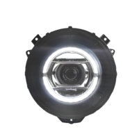 Phares LED pour Mercedes-Benz Classe G W463 G350/G500/G63 (2007-2017) – Style Nouveau Fumé, 12V, 6000 Lumens, 45W, Lentilles de Projecteur