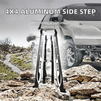 Marchepieds en alliage d'aluminium pour pièces automobiles, accessoires extérieurs, Rush 20+, barre de marchepieds latérale, marchepieds latéraux, style sportif