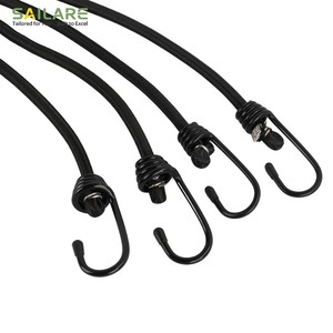 Cordon élastique en polyester marin résistant aux UV de 6 mm 8 mm avec crochets métalliques pour une utilisation en agriculture en plein air - Product Image 1