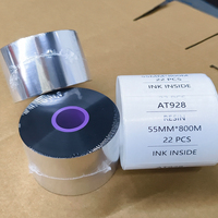 Near Edge TTO Ribbon 55mm X 700m 1200m Pita Printer Transfer Termal 3911 Markem Smartdate
