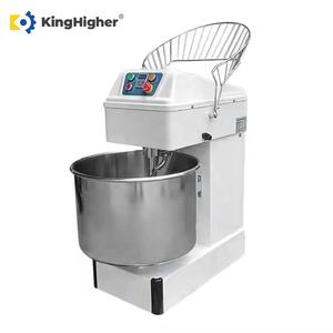 Mélangeur à pâte automatique commercial en spirale 45L à double vitesse, bol en acier inoxydable, machine de boulangerie, pizza, pain, minuterie industrielle, neuf - Product Image 3