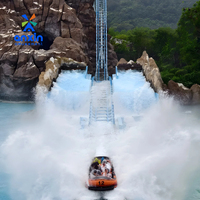Chine usine vente directe courageux dans le Torrent grand parc d'attractions en plein air eau montagnes russes