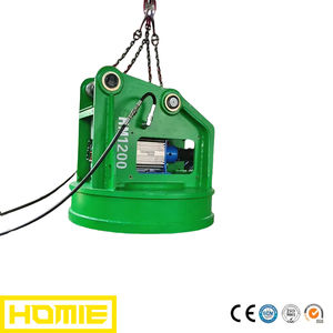 Attachement hydraulique d'excavatrice d'aimant d'ascenseur de ferraille pour des équipements de recyclage catégorie de produit machines de construction - Product Image 2