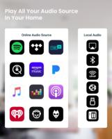 Arylic A50+ 多房间流媒体放大器，带 AirPlay、Spotify Connect、蓝牙和光纤输入功能