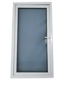 Marco de aleación de vidrio deslizante para Exterior, puertas de ducha de granero con puerta de aluminio