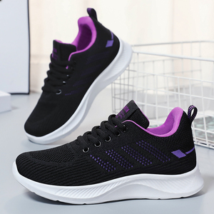 G-h831 Chaussures plates en maille respirante pour femmes, confortables et tendance, style marche, collection 2025, chaussures de course pour femmes - Product Image 2