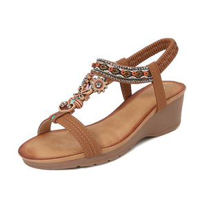 Summer Fashion Trend Women's <b>Open</b> Toe Sandals with Genuine Leather Strappy Design Durable Build-Spring Ready - Product Image 4