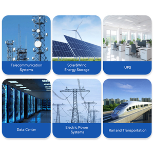 מערכת סוללות LiFePO4 48V ניתנת לערום והתקנה בארון, תומכת CAN, היברידית סולארית לרשת, 10 קילוואט-שעה, 6000 מחזורי טעינה. - Product Image 6