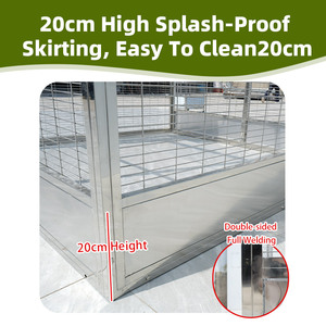 Jaula de Lujo para Pájaros Grandes de Exterior, para Loros, Loros Ara, Rapaces, Jaula Profesional para Criadores, Jaula de Acero Inoxidable para Aves - Product Image 4