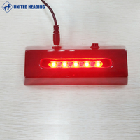 Base de luz LED negra de madera SMD de alto brillo para cristal 2D o acrílico