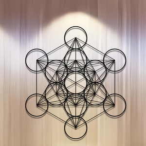 Decoración <span class=keywords><strong>de</strong></span> Pared con Geometría Sagrada <span class=keywords><strong>de</strong></span> <span class=keywords><strong>la</strong></span> <span class=keywords><strong>Flor</strong></span> <span class=keywords><strong>de</strong></span> <span class=keywords><strong>la</strong></span> <span class=keywords><strong>Vida</strong></span> <span class=keywords><strong>y</strong></span> el <span class=keywords><strong>Cubo</strong></span> <span class=keywords><strong>de</strong></span> <span class=keywords><strong>Metatrón</strong></span>, Puntos <span class=keywords><strong>de</strong></span> Venta con Diseño del <span class=keywords><strong>Cubo</strong></span> <span class=keywords><strong>de</strong></span> <span class=keywords><strong>Metatrón</strong></span> - Product Image 2