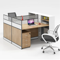 Escritorios de Oficina Comerciales Modernos, Ajustables y Duraderos, Estaciones de Trabajo para Personal, Cubículos de Madera para Call Center