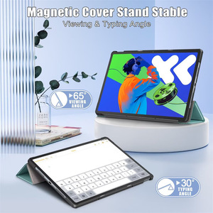 Étui rigide pliable Ealysun pour tablette Xiaoxin <span class=keywords><strong>Pad</strong></span> <span class=keywords><strong>Pro</strong></span> 12,7 pouces 2025 avec fonction veille/réveil automatique, moule exclusif 40x30 - Product Image 2