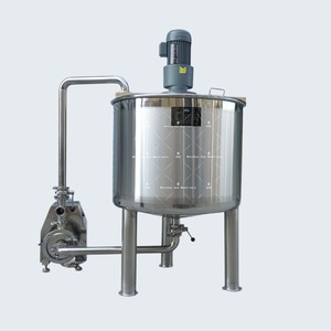 Réservoir de mélange de produits en pâte crème, machine d'agitation cosmétique, équipement de fabrication d'onguent, usine - Product Image 1