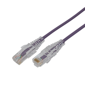 <span class=keywords><strong>Cable</strong></span> <span class=keywords><strong>de</strong></span> Conexión Cat6a SFTP Trenzado Delgado RJ45, <span class=keywords><strong>Cable</strong></span> Ethernet Cat6 Delgado, <span class=keywords><strong>Cable</strong></span> <span class=keywords><strong>de</strong></span> 15 cm, 32AWG, Conector Transparente UTP RJ45 - Product Image 1
