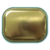 Vente en gros sur mesure Plateau métallique pour cigarettes grand et moyen petit Plateau métallique pour tabac à cigares Plateau à roulettes personnalisé pour tabac à cigares