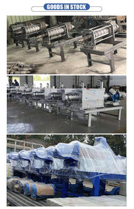 Séparateur solide-liquide automatique puissant pour fumier de vache, machine de déshydratation, capacité 3-4 m³, 380V, 300 kg - Product Image 3