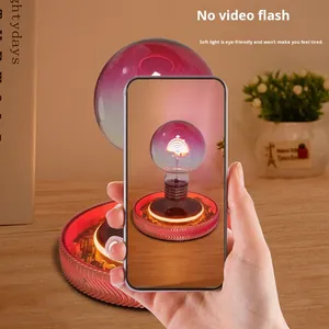 Nuovo lancio atmosfera creativa luce notturna tecnologia levitazione magnetica luce nera arcobaleno <span class=keywords><strong>LED</strong></span> lampadina <span class=keywords><strong>E27</strong></span> per Desktop magazzino - Product Image 2