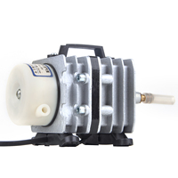 Pompe à oxygène miniature submersible pour aquarium hydroponique, en acier inoxydable 304, faible bruit, étanche, réglable, haute pression, fabriquée en usine OEM