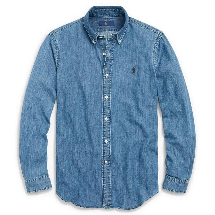 Camisa de manga larga con botones para hombre, ropa informal de trabajo, OEM, personalizada, de fábrica de China