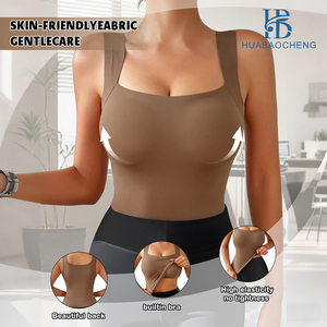Vente en gros de combinaisons de sport sans couture sans fil à marque privée, double couche, compression, <span class=keywords><strong>dos</strong></span> en U, antichoc, respirantes, en jersey - Product Image 1